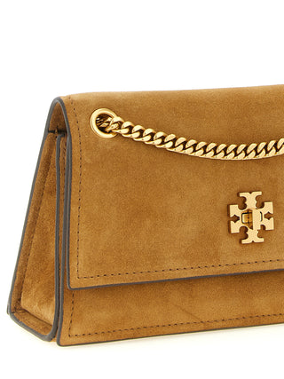 Brown Calfskin Shoulder Bag