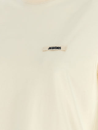 Beige Cotton T-Shirt