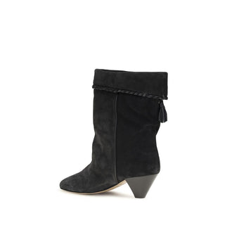 Black Calf Leather Bos Taurus Boots