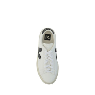 White Calf Leather Bos Taurus Sneakers