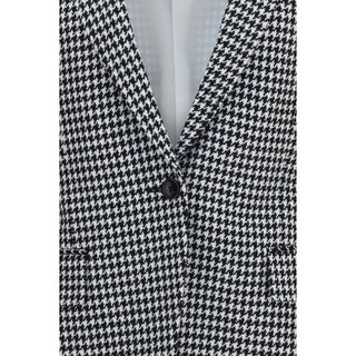 Multicolor Cashmere Full-Length Jacket