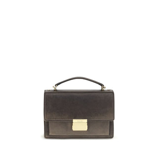 Brown Calf Leather Bos Taurus Handbag