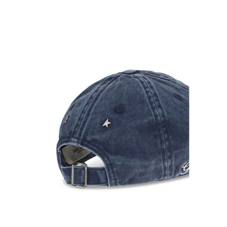 Gorra azul de algodón (gorra de béisbol)