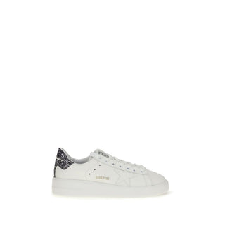 White Calf Leather Bos Taurus Low Top Sneakers