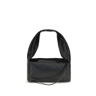 Black Leather Shoulder Bag