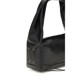 Black Leather Shoulder Bag