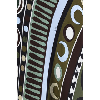 Multicolor Viscose Long Skirt
