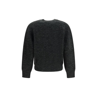 Black Cotton Sweatshirt