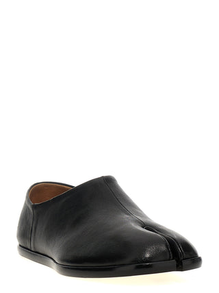 Black Lamb Leather Ballet Flats