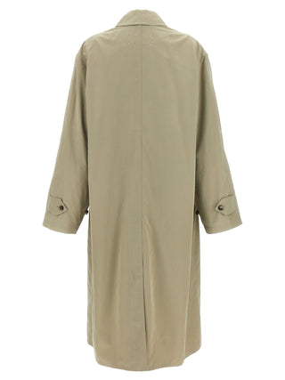 Bicolor Polyester Coat