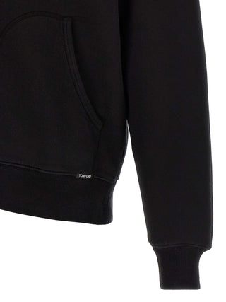 Black Cotton Sweatshirt