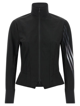 Black Polyamide Sweatshirt