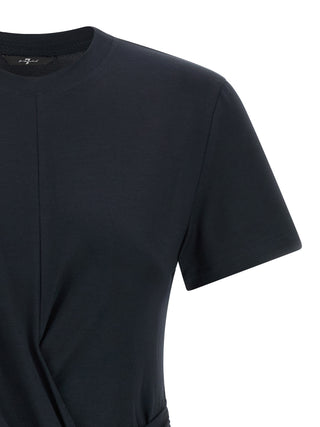 Blue Lyocell T-Shirt