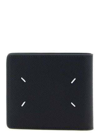 Cartera de piel de becerro negra