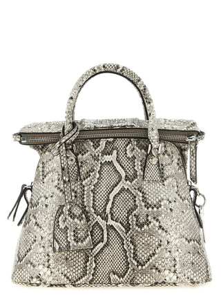 Gray Goatskin Shoulder Bag