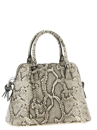 Gray Goatskin Shoulder Bag