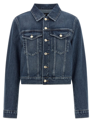 Blue Cotton Denim Jacket