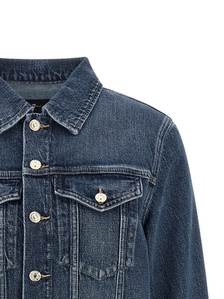 Blue Cotton Denim Jacket