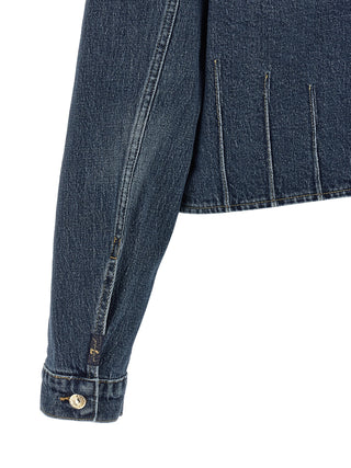 Blue Cotton Denim Jacket