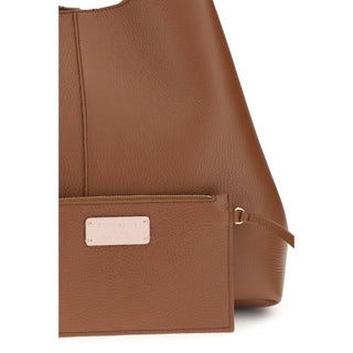 Brown Calf Leather Bos Taurus Shoulder Bag
