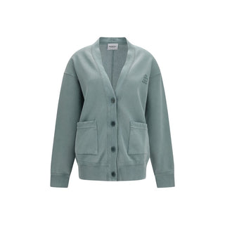 Gray Cotton Cardigan