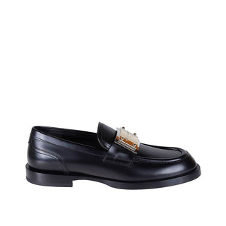 Mocasines Slip-On de Ternera Negra
