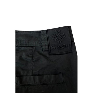 Shorts de algodón negro para mujer
