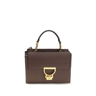 Bolso de mano Bos Taurus de cuero de becerro marrón