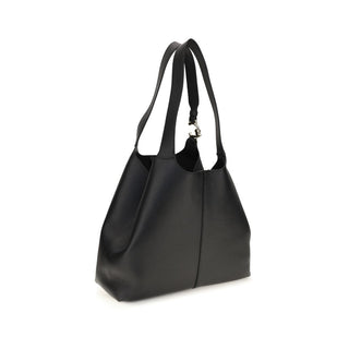 Black Calf Leather Bos Taurus Shoulder Bag