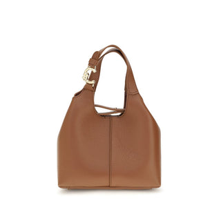 Bolso de mano Bos Taurus de cuero de becerro marrón