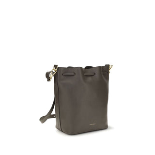 Brown Calf Leather Bos Taurus Backet Bag