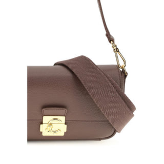 Brown Calf Leather Bos Taurus Shoulder Bag