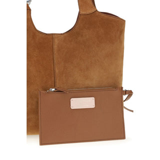 Brown Calf Leather Bos Taurus Shoulder Bag