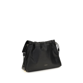 Black Calf Leather Bos Taurus Shoulder Bag