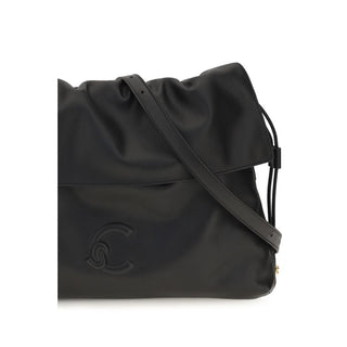 Black Calf Leather Bos Taurus Shoulder Bag