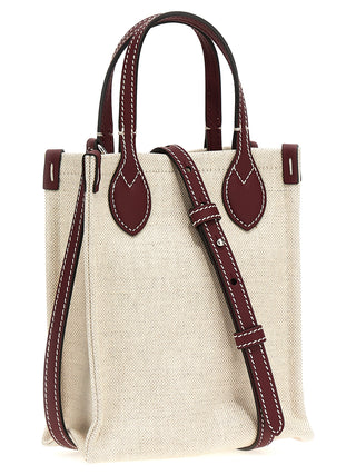 Beige Polyethylene Handbag