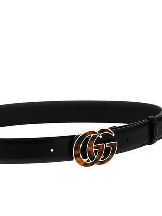 Black Calfskin Regular Belt
