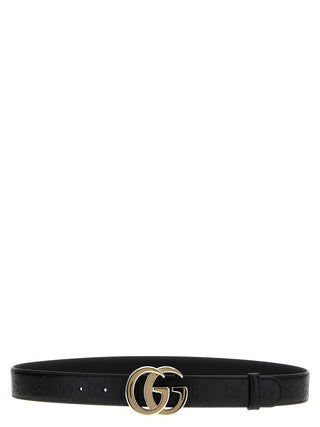 Black Calfskin Regular Belt