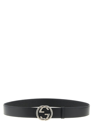 Black Calfskin Regular Belt