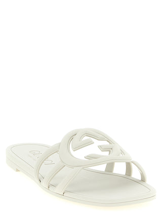 Gray Rubber Slides