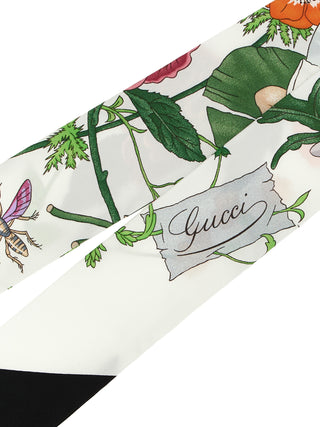 Multicolor Silk Foulard