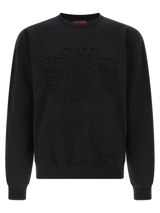 Sudadera de algodón negro