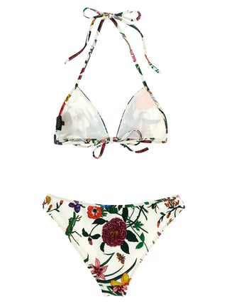 White Polyamide Bikini