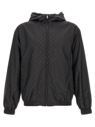 Black Polyamide Shell Jacket