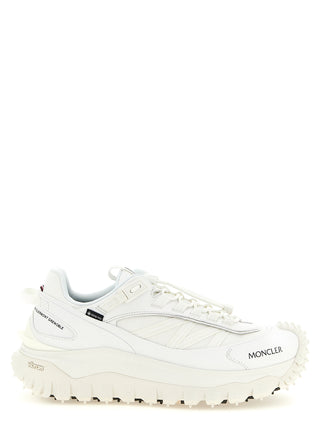 White Leather Athletic Sneakers