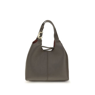 Bolso de mano Bos Taurus de cuero de becerro marrón