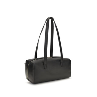 Black Calf Leather Bos Taurus Shoulder Bag