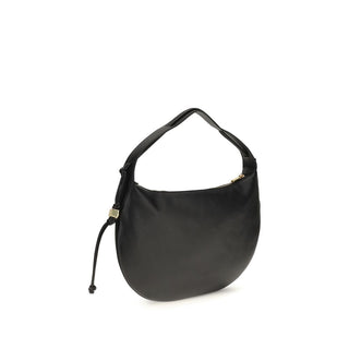 Black Calf Leather Bos Taurus Shoulder Bag