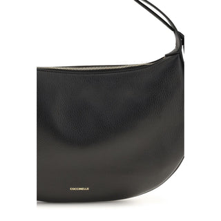 Black Calf Leather Bos Taurus Shoulder Bag