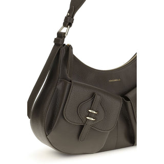 Brown Calf Leather Bos Taurus Shoulder Bag